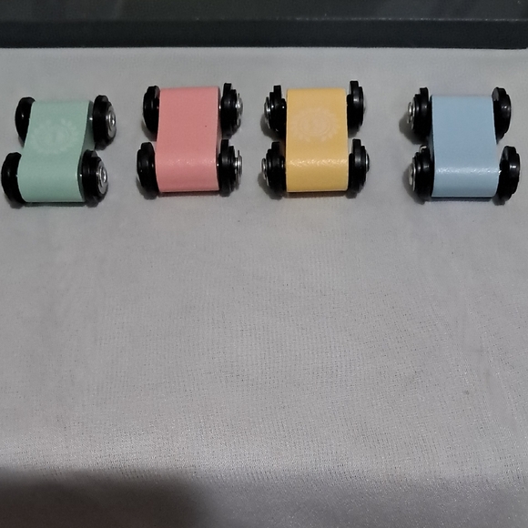 Colorful Wooden Ramp Racer Toy - Picture 2 of 12